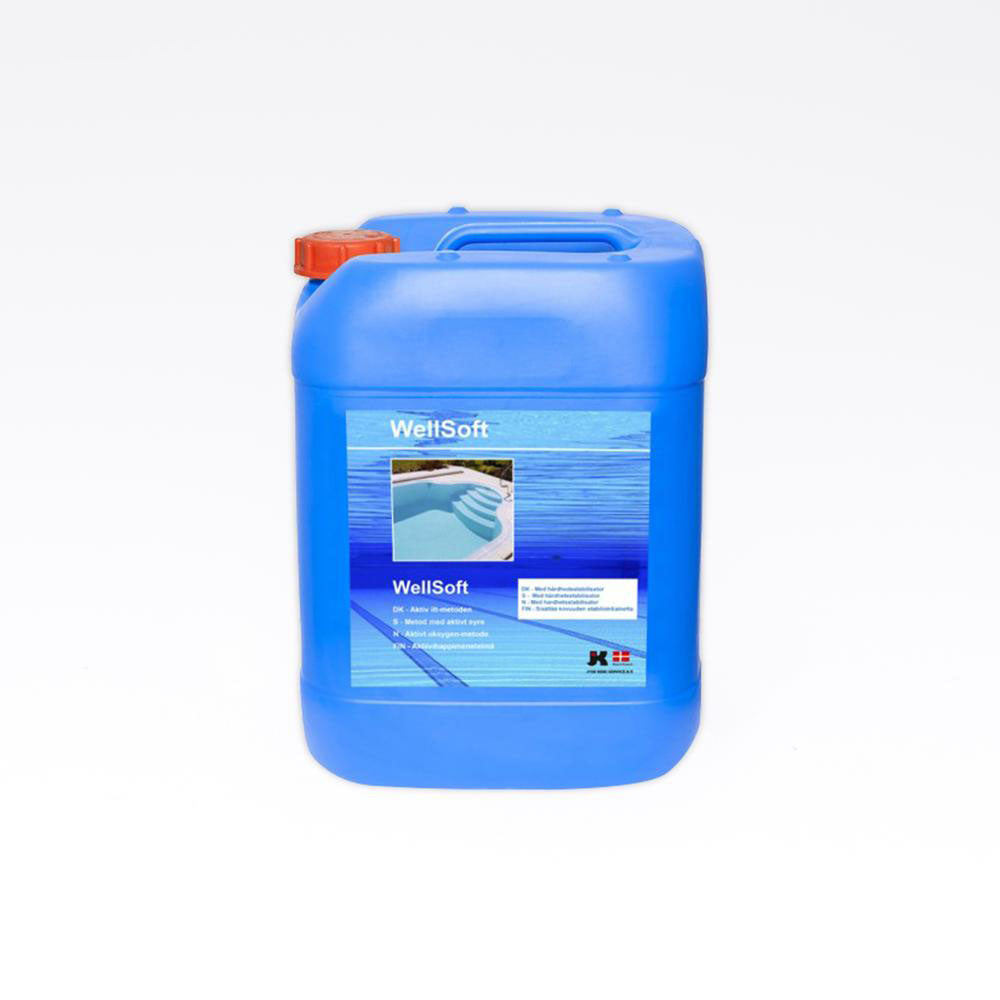 Wellsoft klorfri pooldesinfektion 12 %, 20 liter Wellsoft klorfri pooldesinfektion 12 %, 20 liter